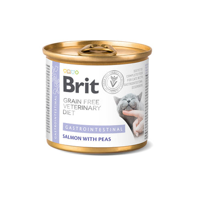 Brit Grain-Free Veterinary Diet - Cat - Cans - Gastrointestinal 200g