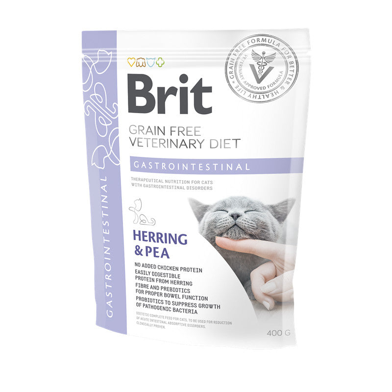 Brit Grain-Free Veterinary Diets - Cat - Gastrointestinal 400 g