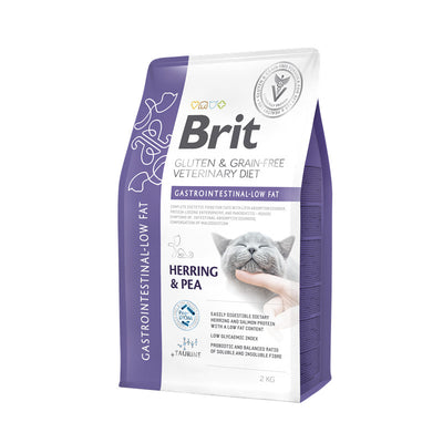 Brit Grain-Free Veterinary Diets - Cat - Gastrointestinal-Low fat 2 kg
