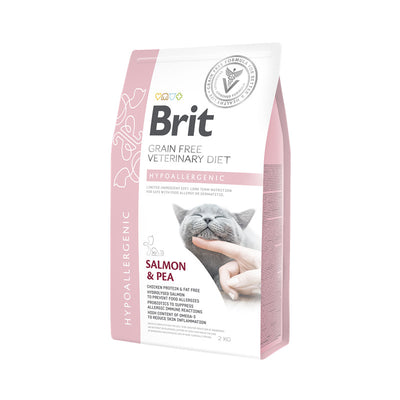 Brit Grain-Free Veterinary Diets - Cat - Hypoallergenic 2 kg