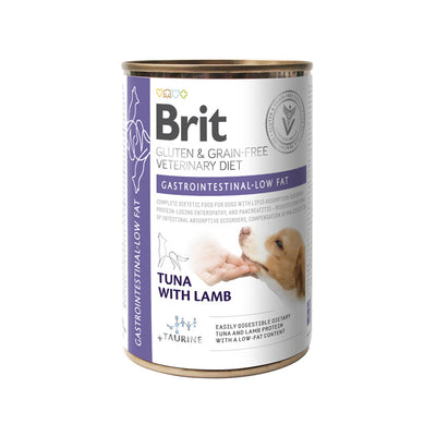 Brit Grain-Free Veterinary Diets - Dog - Cans - Gastrointestinal Low Fat 400 g