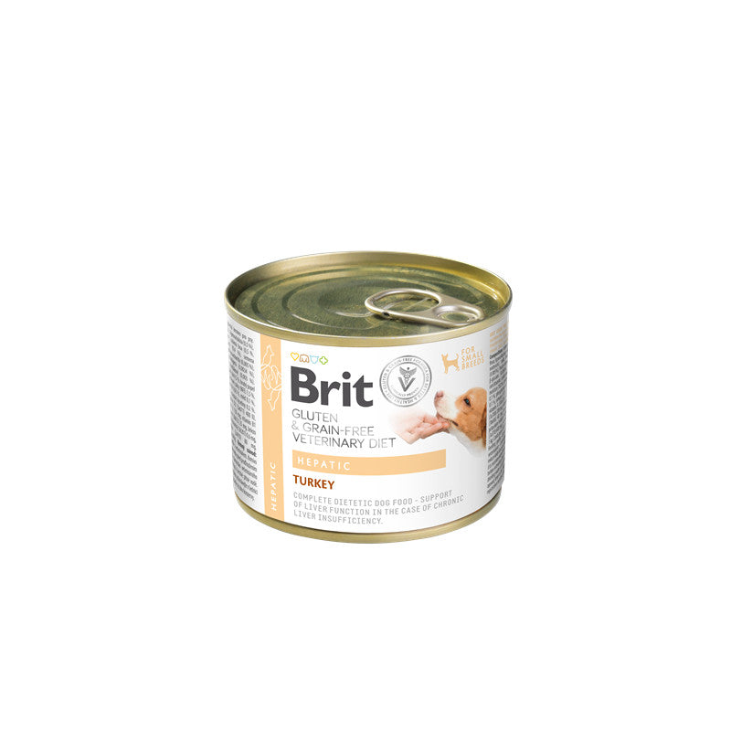Brit Grain-Free Veterinary Diets - Dog - Cans - Hepatic 200 g