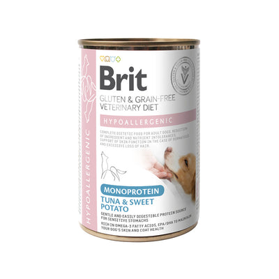 Brit Veterinary Diet - Dog - Cans - Hypoallergenic Monoprotein - Tuna with Sweet Potato 1 Stück