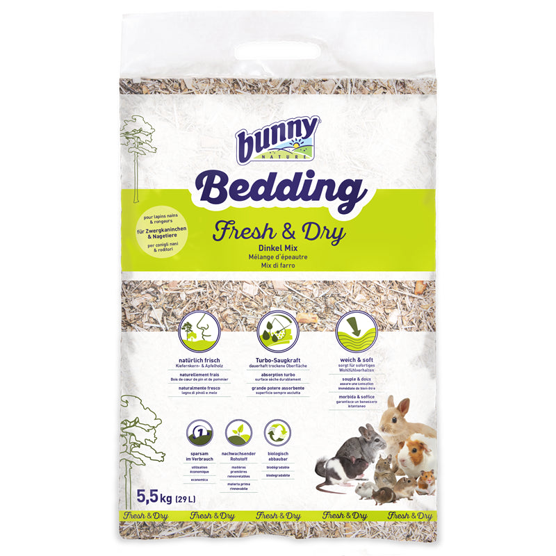 Bunny Bedding Fresh & Dry 5,5 kg - 29 l