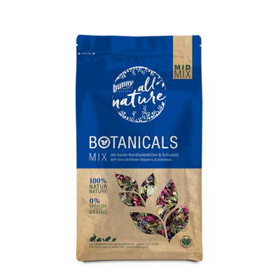 Bunny Botanicals Mid Mix, blaue Kornblume + Echinacea 120 g