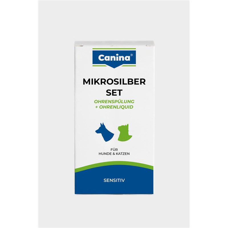 Canina® Mikrosilber Set Ohrenspülung + Ohrenliquid 150 ml