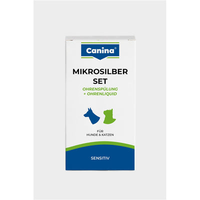Canina® Mikrosilber Set Ohrenspülung + Ohrenliquid 150 ml