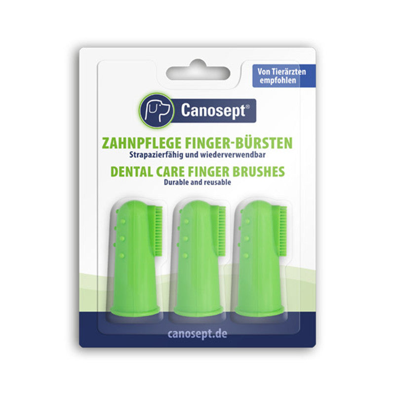 Canosept Zahnpflege Finger-Bürsten 3 Stück