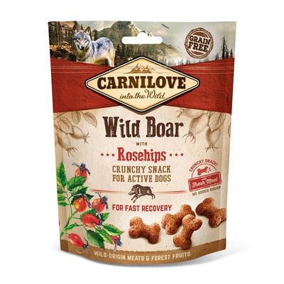 Carnilove Dog Crunchy Snack - Wild Boar with Rosehips 200 g