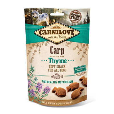 Carnilove Dog Soft Snack - Carp with Thyme 200g