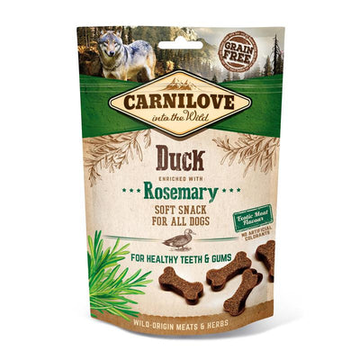 Carnilove Dog Soft Snack - Duck with Rosemary 200 g