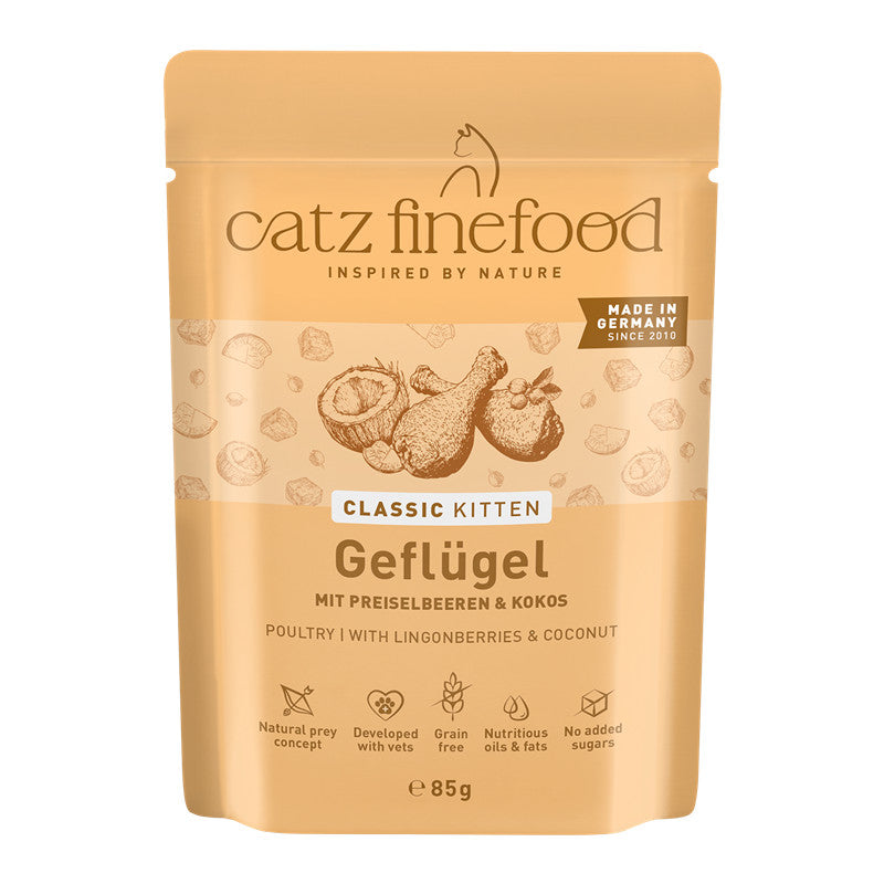 catz finefood KITTEN Geflügel 85 g