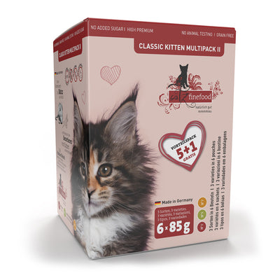 catz finefood Kitten MP II 6x85g (5+1)