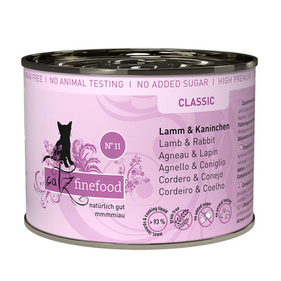 Catz finefood No. 11 Lamm & Kaninchen 200 g