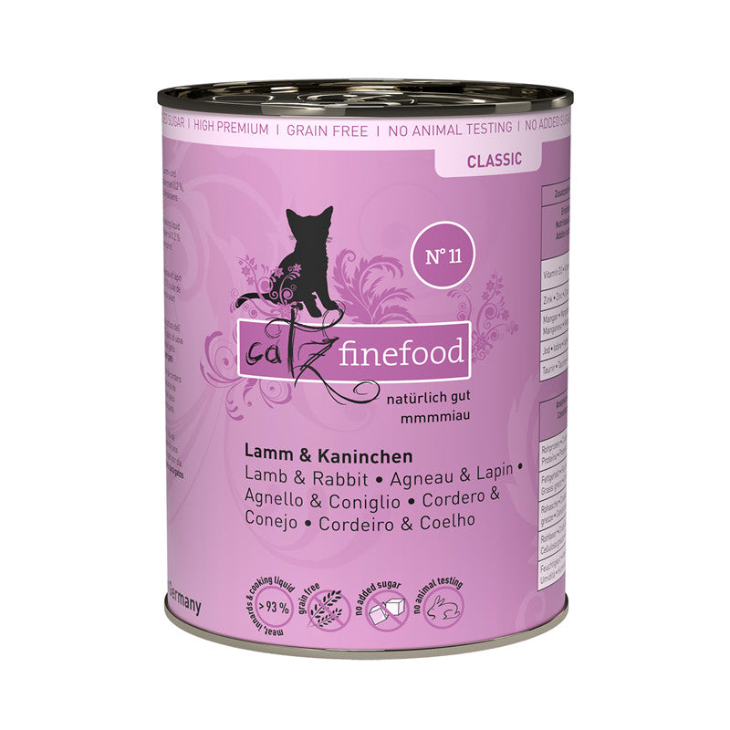 Catz finefood No. 11 Lamm & Kaninchen 400 g