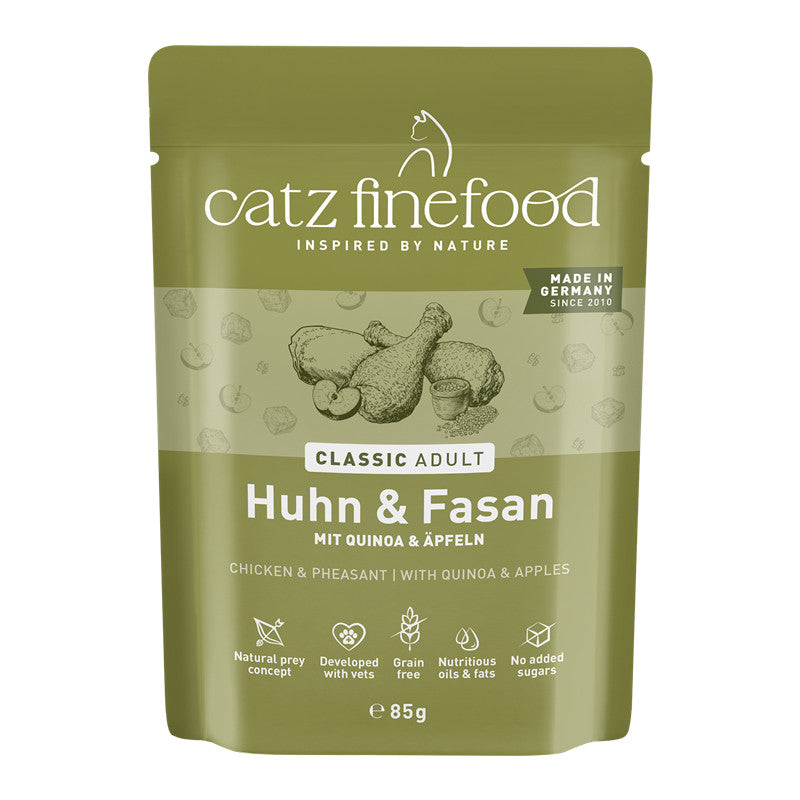 catz finefood CLASSIC Huhn & Fasan 85 g