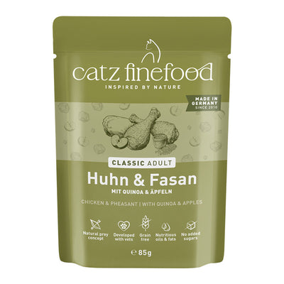 catz finefood CLASSIC Huhn & Fasan 85 g