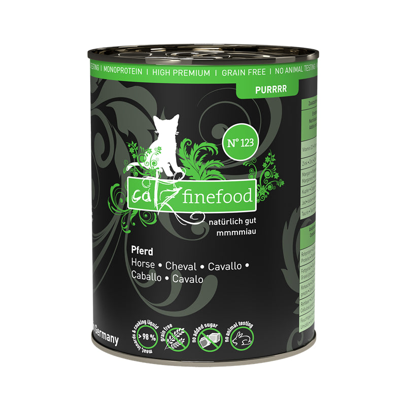 catz finefood Purrrr No.123 Pferd 400 g