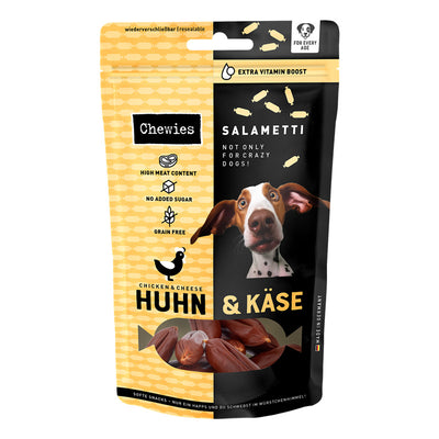 Chewies® SALAMETTI Huhn mit Käse 60 g