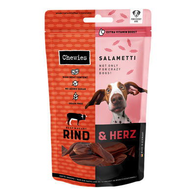 Chewies® SALAMETTI Rind mit Herz 200 g