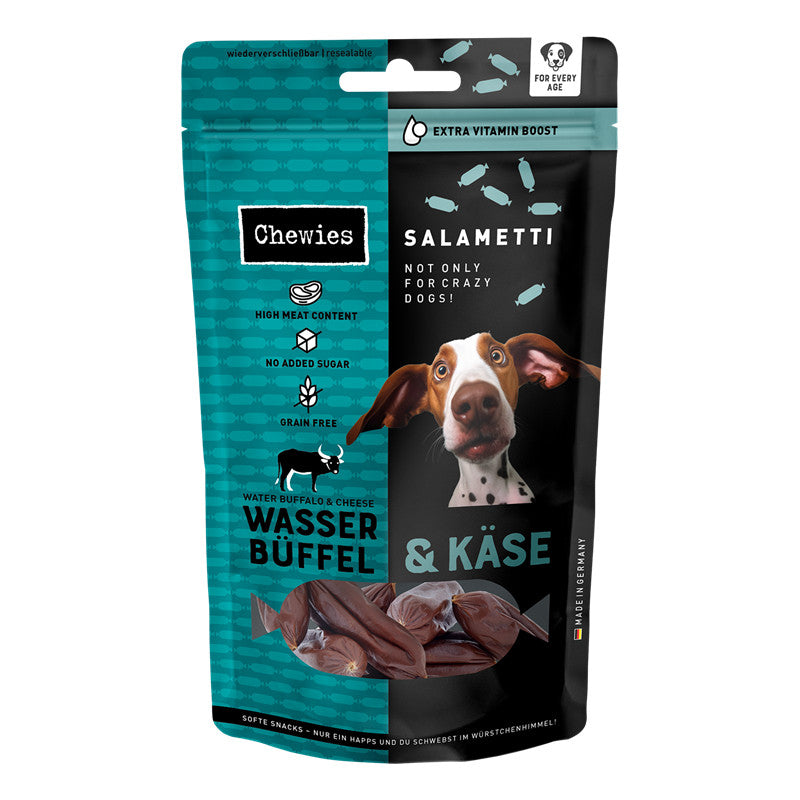 Chewies Salametti Wasserbüffel&Käse 60 g