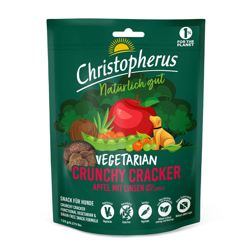 Christo. Crun.Snack Vegetarian Apfel Linsen 125 g