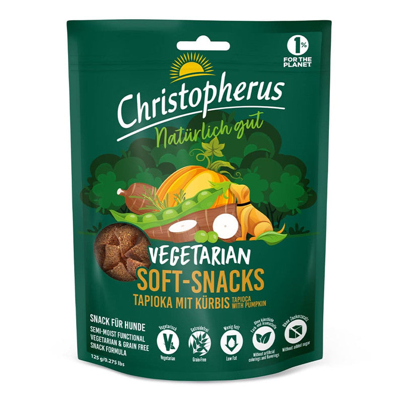 Christo. Soft Snack Vegetarian Tapioka Kürbis 125 g