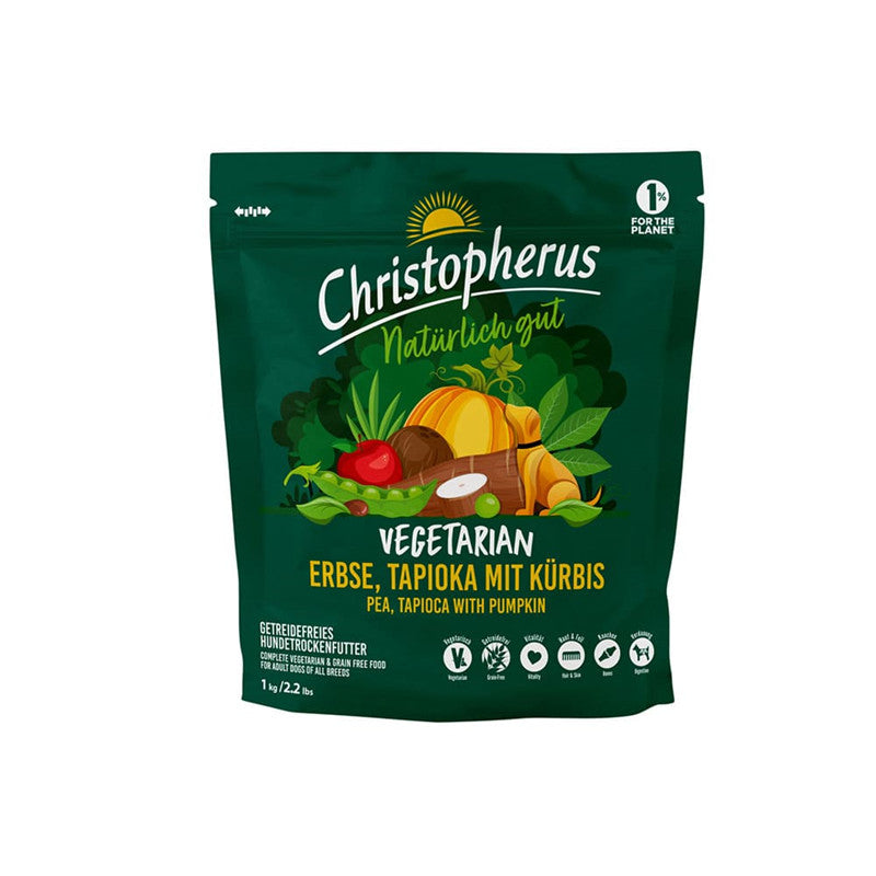 Christo. Vegetarian Erbse, Tapioka mit Kürbis 1 kg
