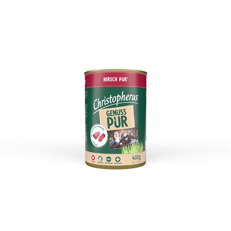 Christopherus GENUSS PUR Hirsch 400 g
