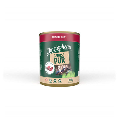 Christopherus GENUSS PUR Hirsch 800 g