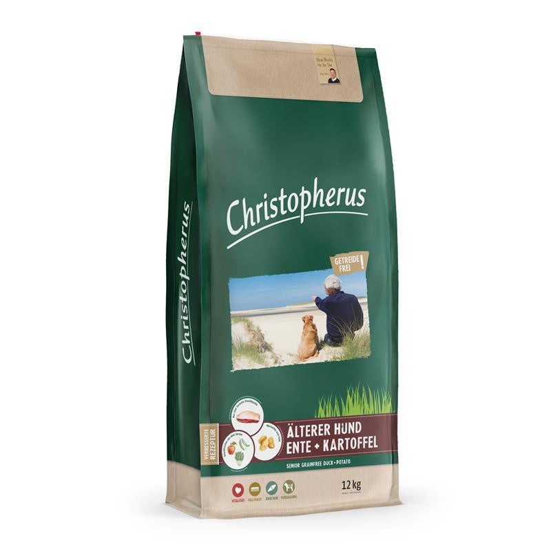 Christopherus Getreidefrei Senior Ente&Kartoffel 12 kg