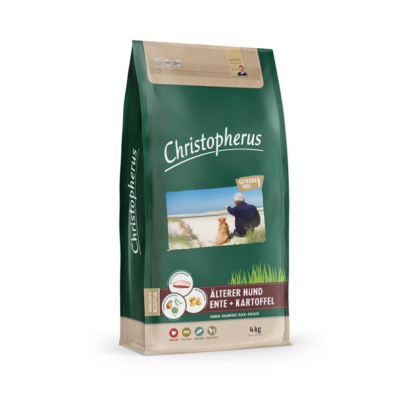 Christopherus Getreidefrei Senior Ente&Kartoffel 4 kg