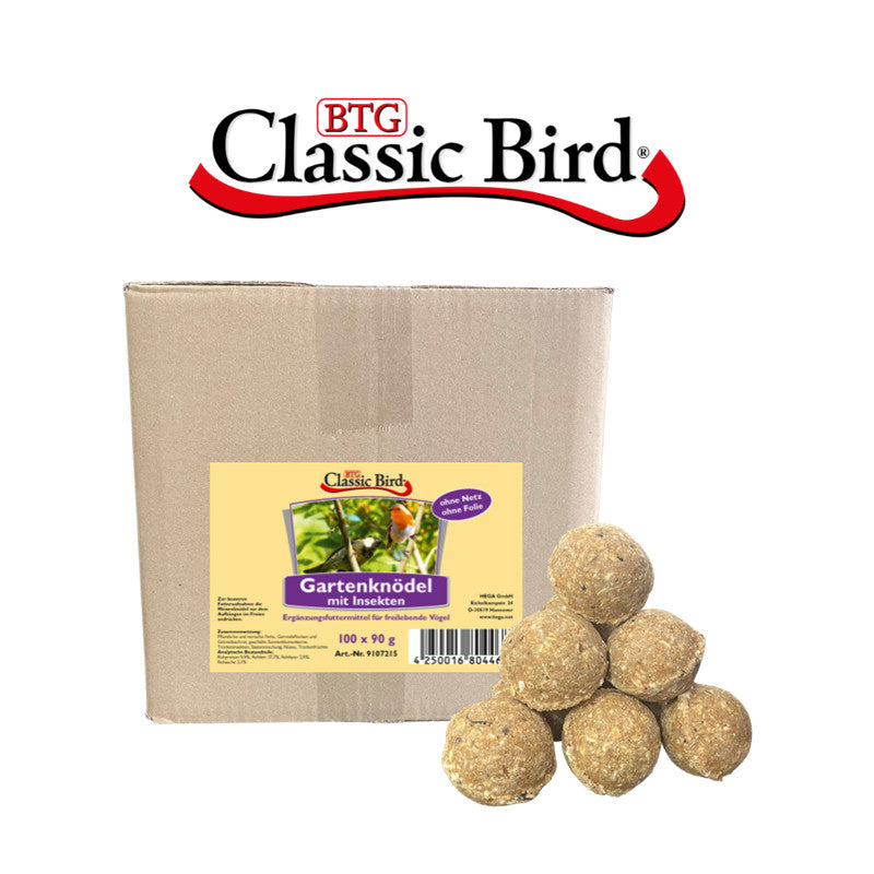 Classic Bird Meisenknödel mit Insekten 100er ohne Netz und Folie 1 Stück