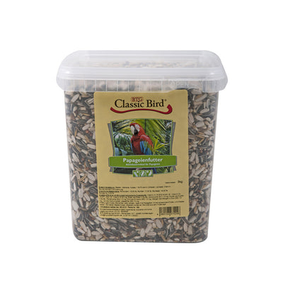 Classic Bird Papageienfutter 3 kg Eimer