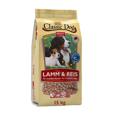 Classic Dog Lamm & Reis 15 kg