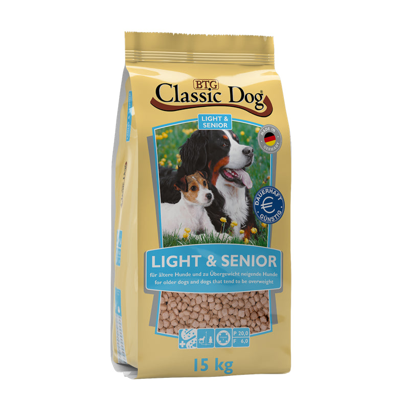Classic Dog Light & Senior 15 kg