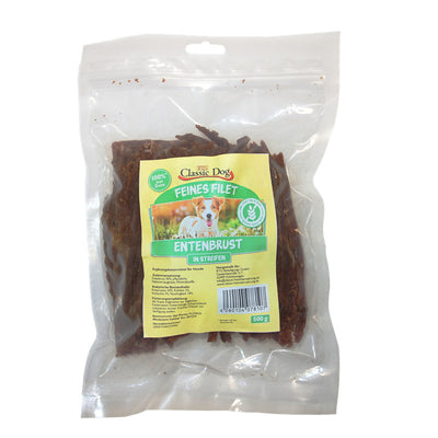 Classic Dog Snack Entenbruststreifen 500 g