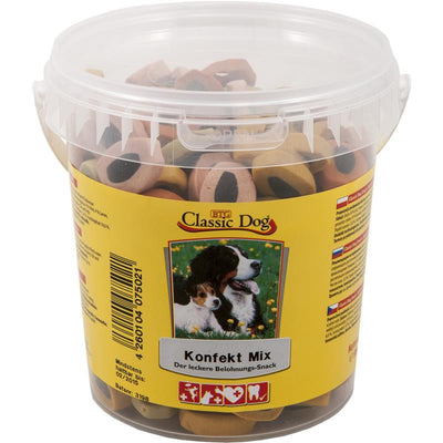 Classic Dog Snack Konfekt Mix Eimer 500 g