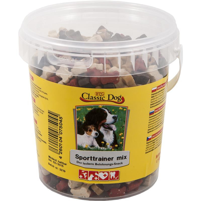Classic Dog Snack Sporttrainer Mix Eimer 500 g