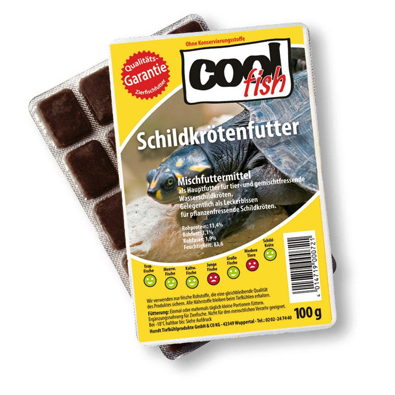 cool fish Schildkrötenfutter Blister 100 g