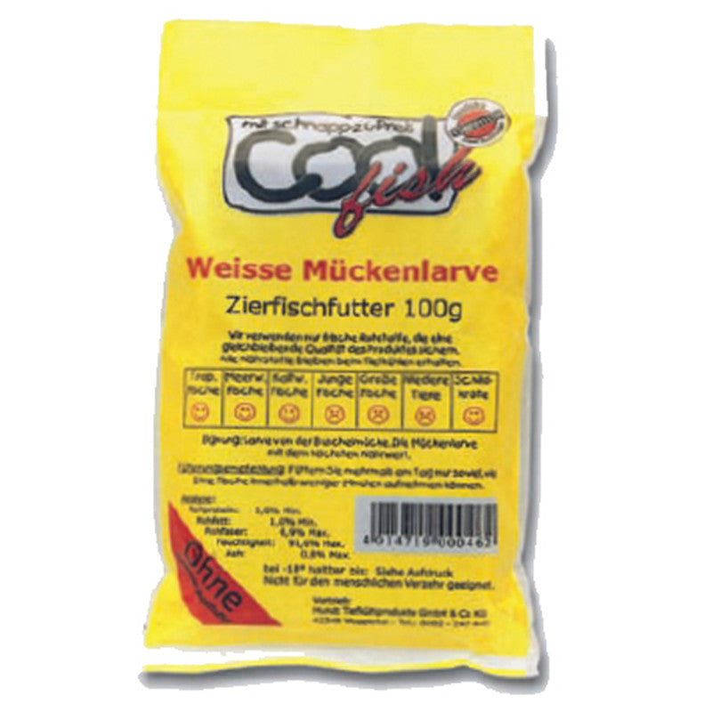 cool fish Weiße Mückenlarven Schoko 500 g