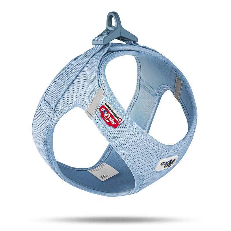 Curli Clasp Vest Geschirr Air-Mesh skyblue L