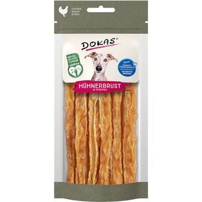 Dokas Hühnerbrust in Streifen 50 g