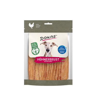 Dokas Hunde Snack Hühnerbrust getrocknet 170 g