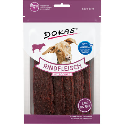 Dokas Hunde Snack Rindfleisch getrocknet 70 g