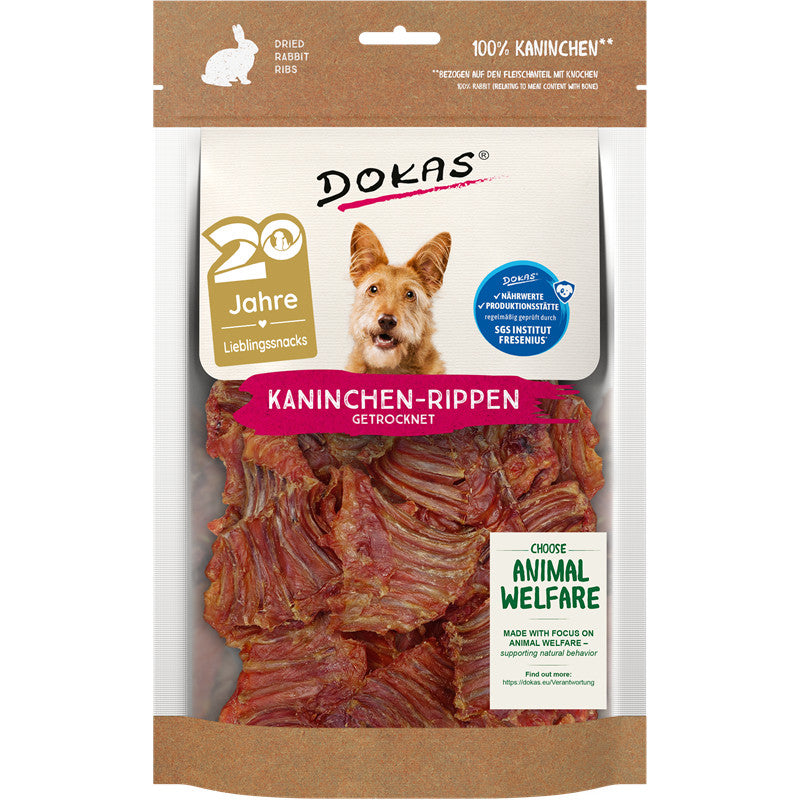 Dokas Kaninchen-Rippen mit Fleich 100 g