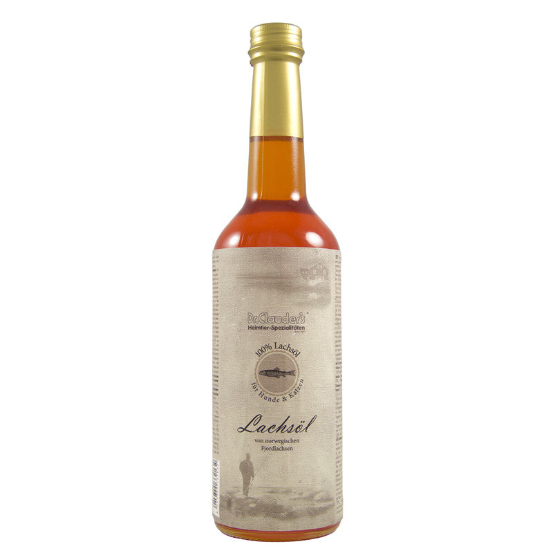 Dr.Clauder's BARF Cat & Dog Lachsöl Traditionell 500 ml