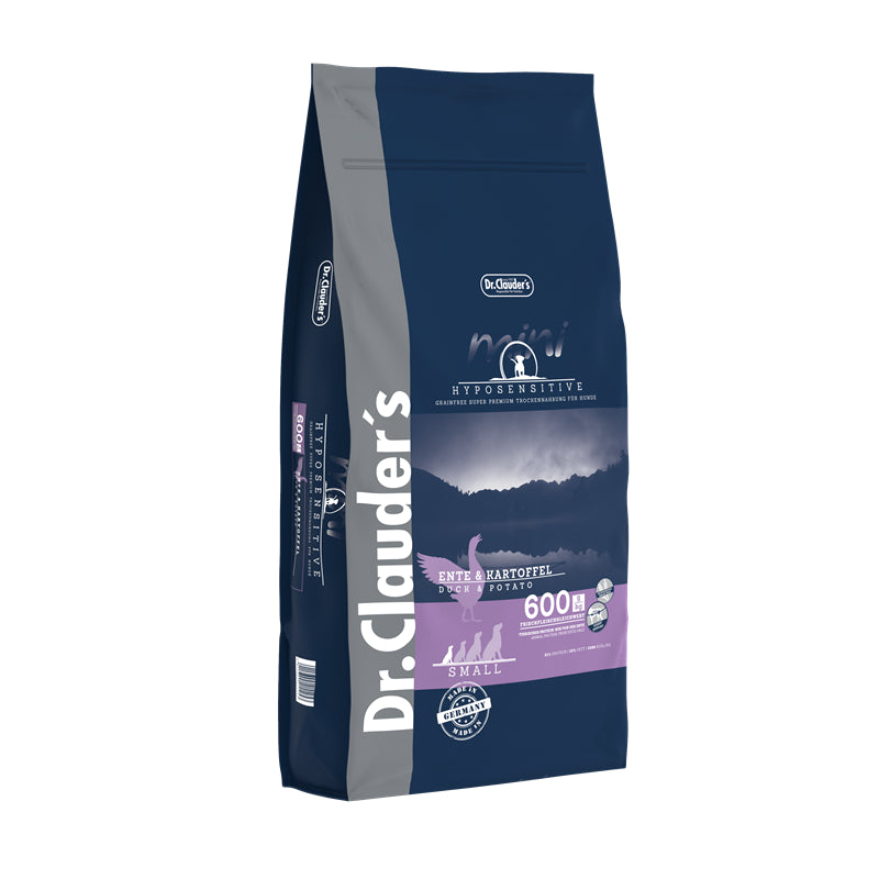 Dr.Clauder's Mini Hyposensitive  Ente & Kartoffel 12,5 kg