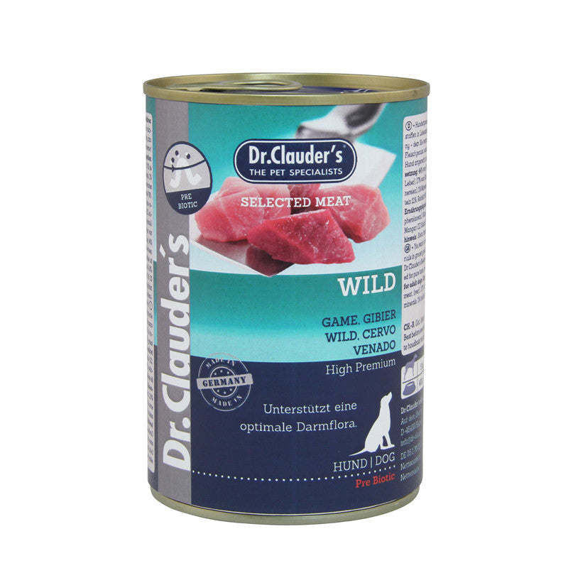 Dr.Clauder's Selected Meat Prebiotics Wild 400 g