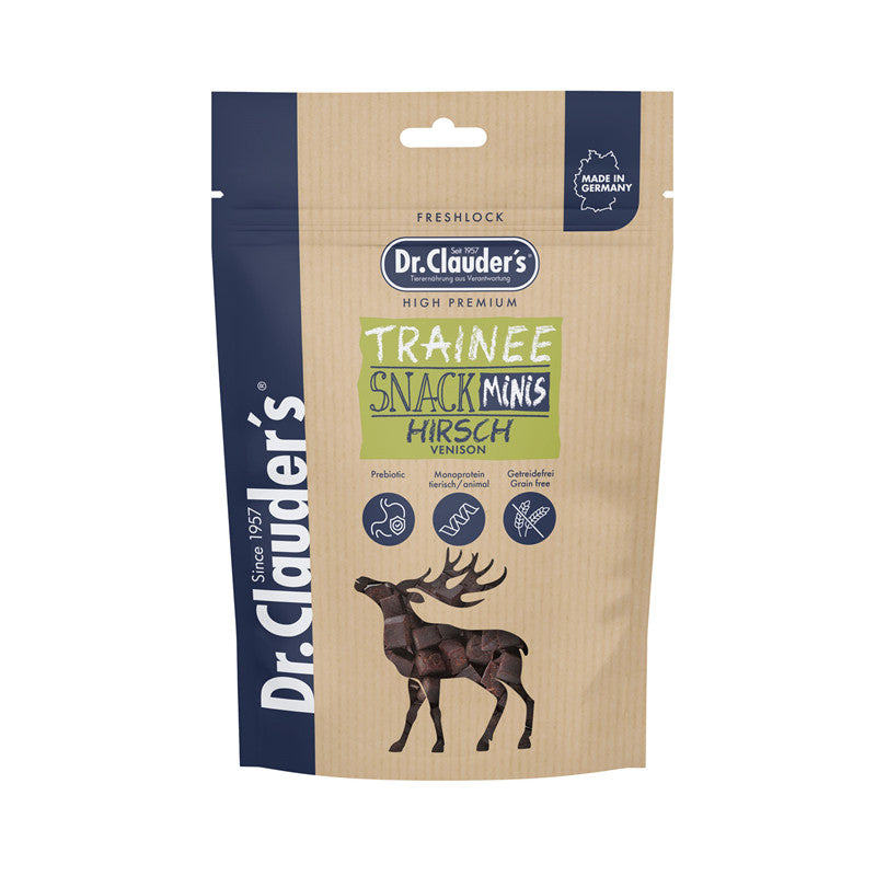 Dr. Clauder's Trainee Snack Mini Hirsch 55 g
